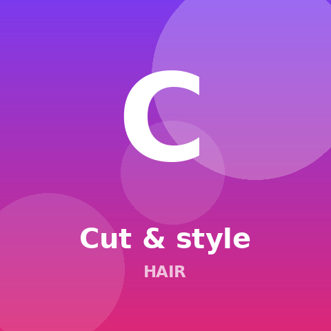 Cut & style
