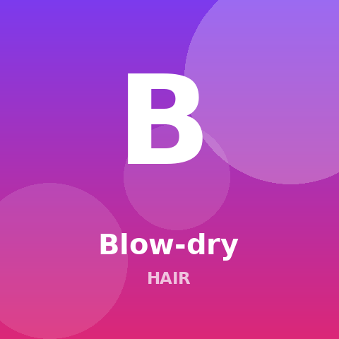 Blow-dry