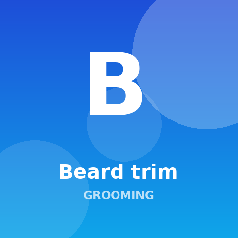 Beard trim
